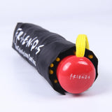 Сгъваем Чадър Friends Черен --- BebeMama