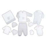 К-Кт За Новородено 10Ч. Мечета Сиво - Комплекти За Изписване - Ciccim Baby - BebeMama