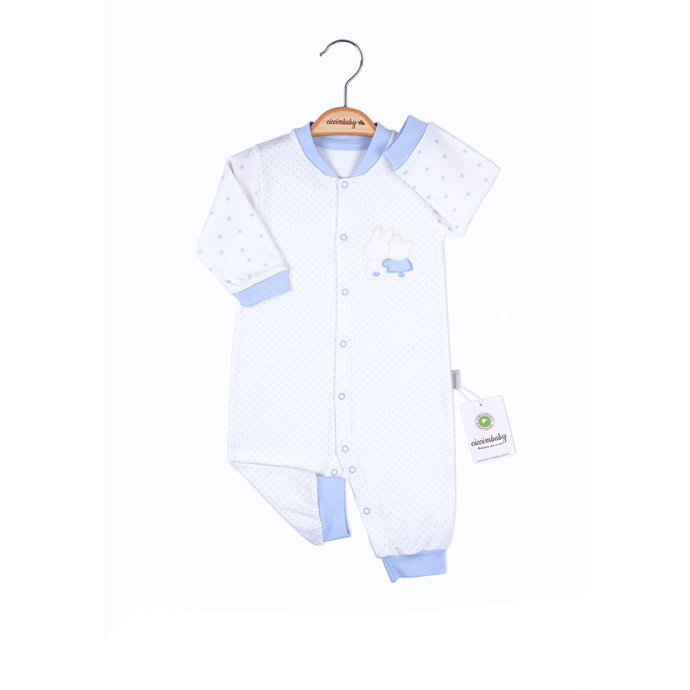 Гащеризон Зайчета Син 9М. - Гащеризони - Ciccim Baby - BebeMama