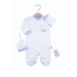 Гащеризон С Шапка Син 9М. - Гащеризони - Ciccim Baby - BebeMama