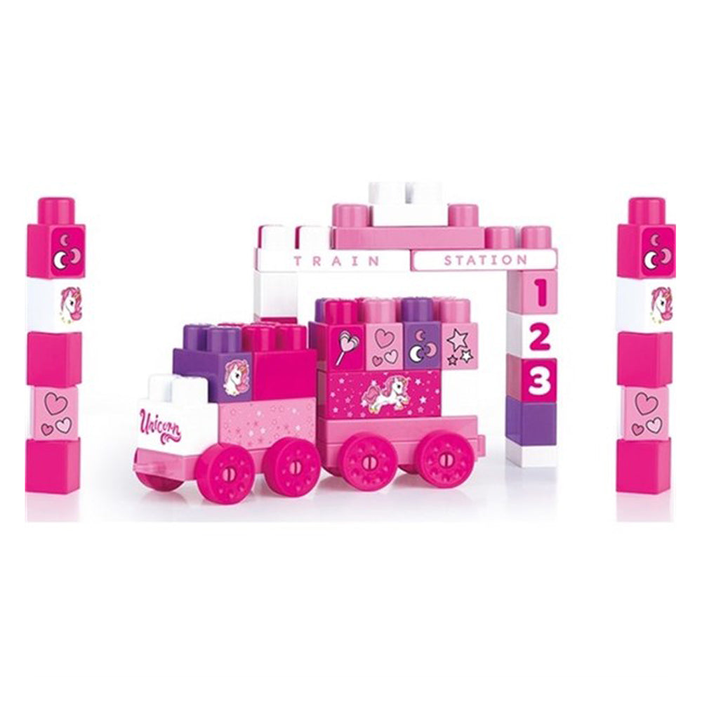 Конструктор В Кутия 50Ч. Еднорог Dolu - Строители, Мозайки И Конструктори - Dolu - BebeMama