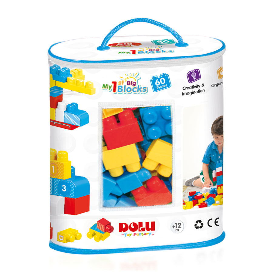 Моят Първи Конструктор 60Ч. Dolu - Строители, Мозайки И Конструктори - Dolu - BebeMama
