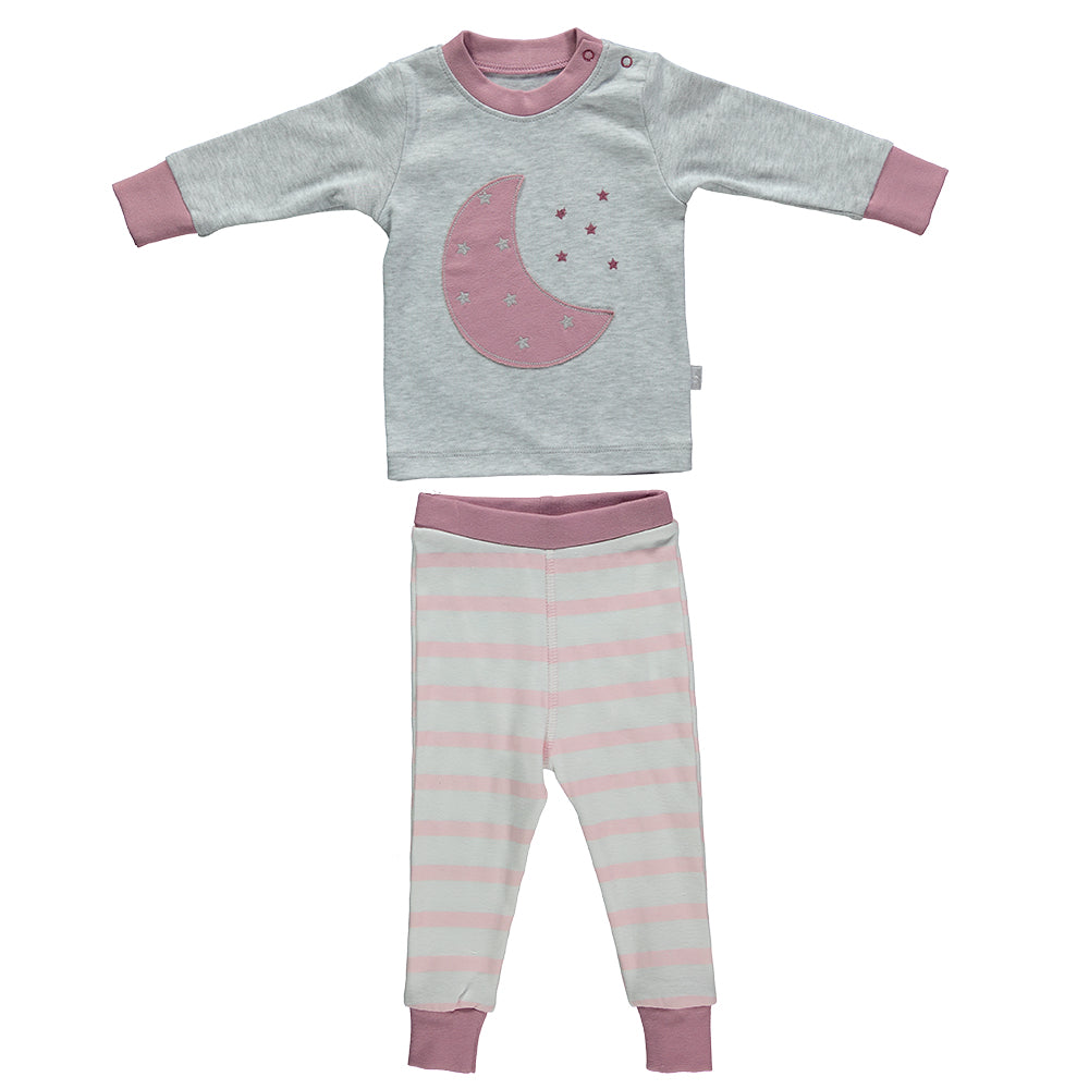 Пижама Луна Girl 6-9М. - Гащеризони - Bebetto - BebeMama