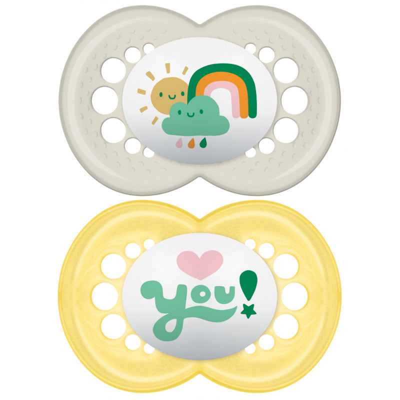 Залъгалка Style (I Love) Soother 6M+ 2 Бр. --- BebeMama
