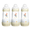 Шише Easy S. Anti-Colic Bottle 260Мл 3Бр. - Шишета За Хранене - Mam - BebeMama