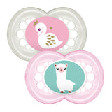 Залъгалка Original Soother Pink 12M+ 2 Бр. - Залъгалки - Mam - BebeMama