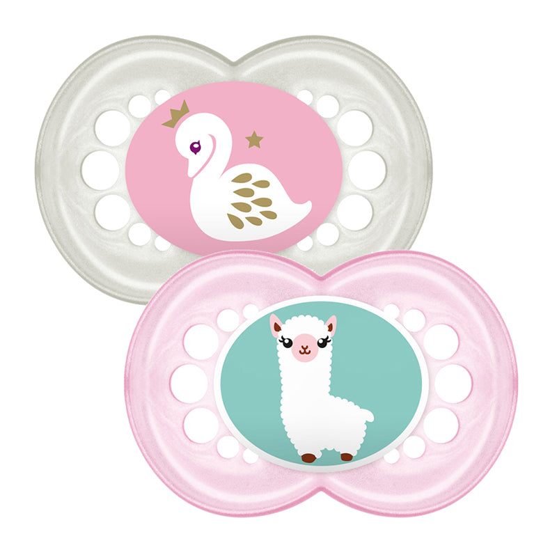 Залъгалка Original Soother Pink 12M+ 2 Бр. - Залъгалки - Mam - BebeMama