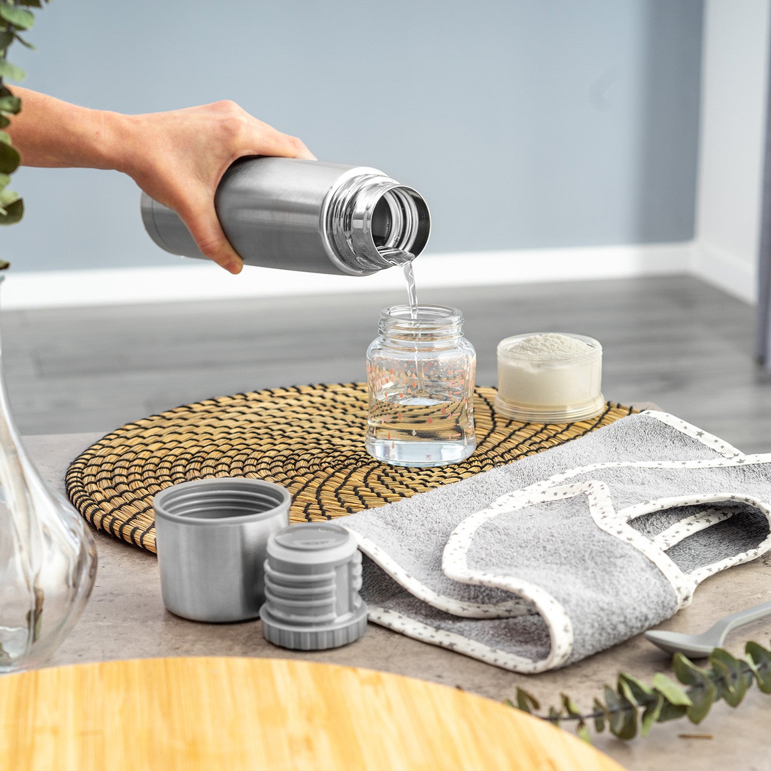 Термос От Неръждаема Стомана Reer 350 Мл --- BebeMama