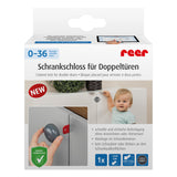 Обезопасителна Закопчалка За Двойни Врати Reer 71081 --- BebeMama