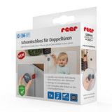 Обезопасителна Закопчалка За Двойни Врати Reer 71081 --- BebeMama