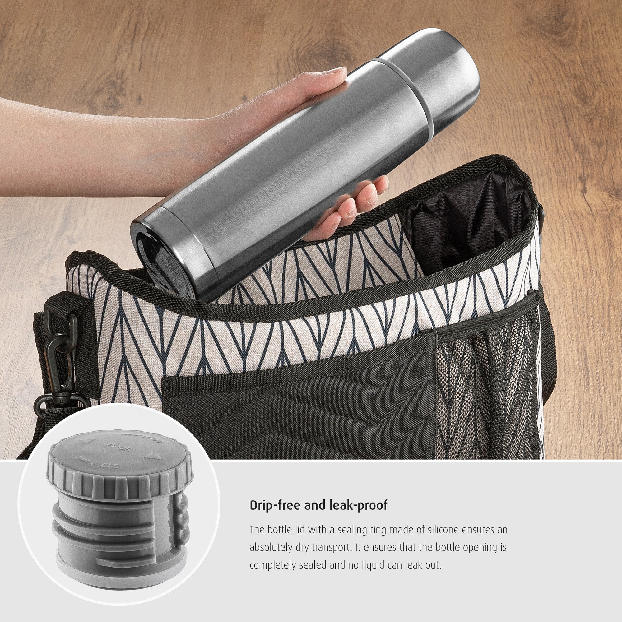 Термос От Неръждаема Стомана Reer 750 Мл --- BebeMama