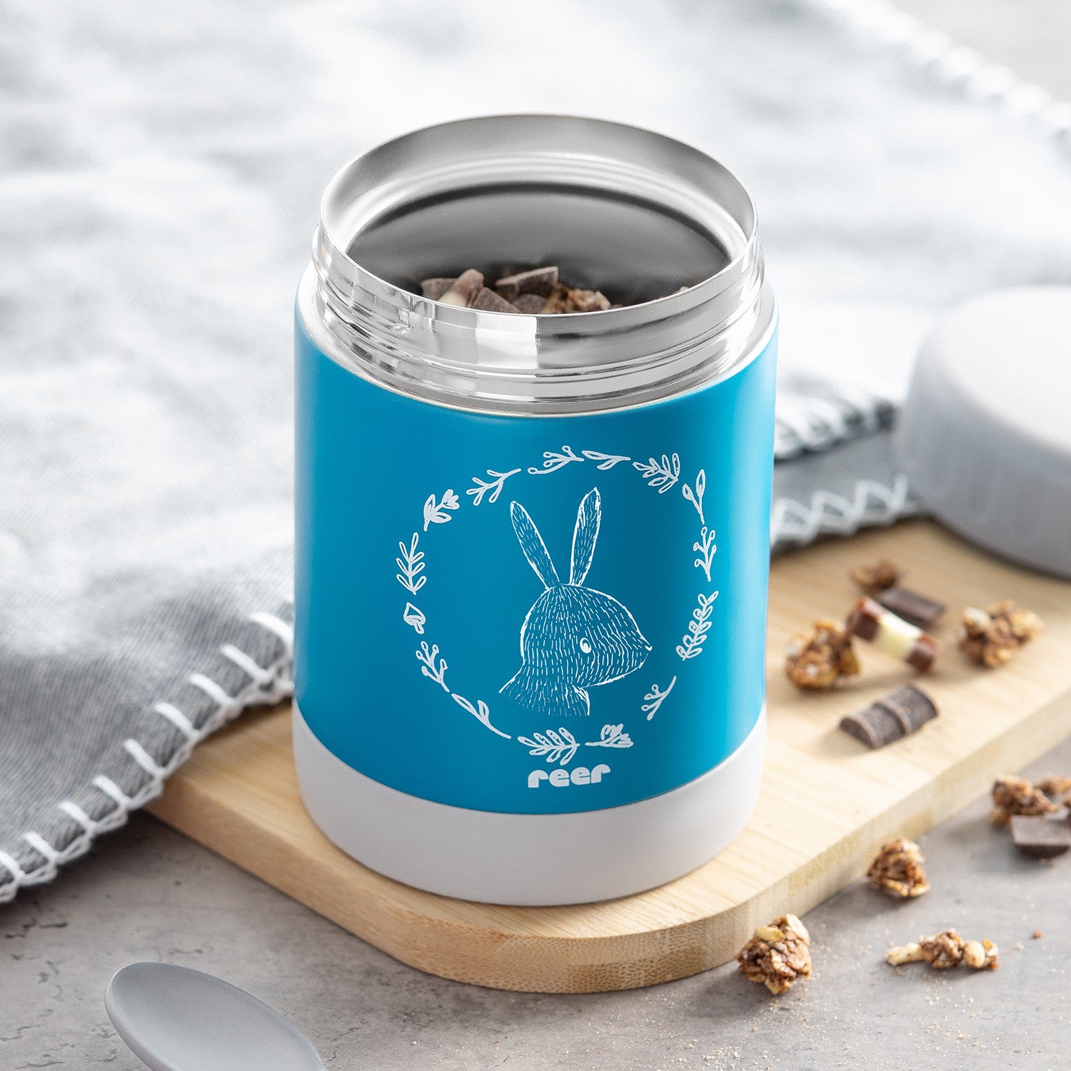 Термо Кутия За Съхранение На Храна Reer 90411 Синя --- BebeMama