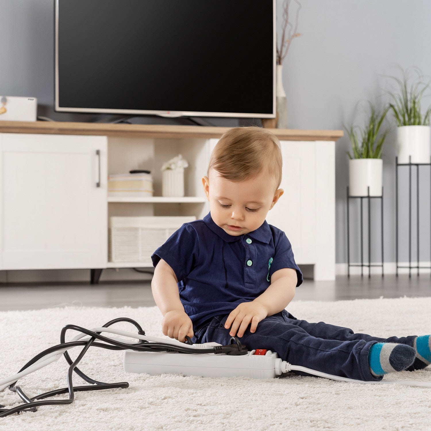 Кутия За Кабели Reer Cableguard 78020 Бяла --- BebeMama