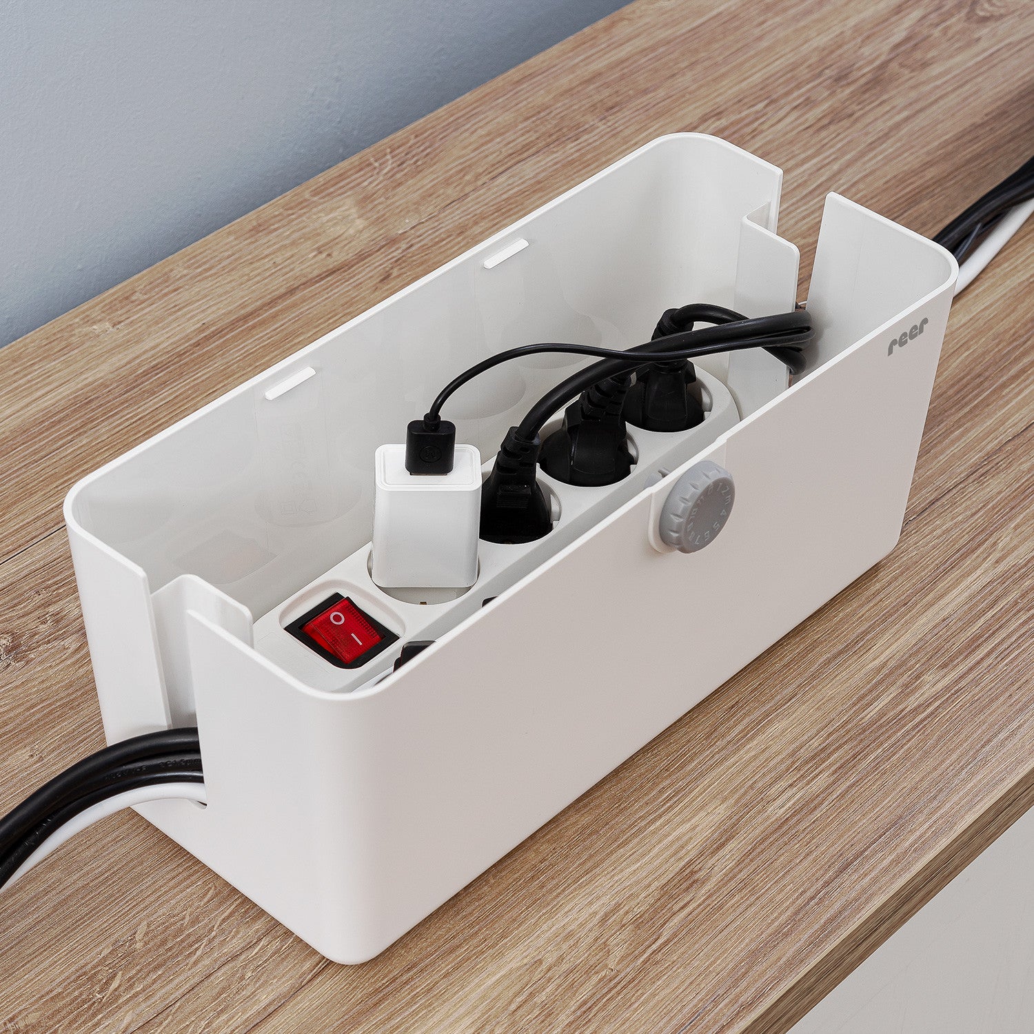 Кутия За Кабели Reer Cableguard 78020 Бяла --- BebeMama
