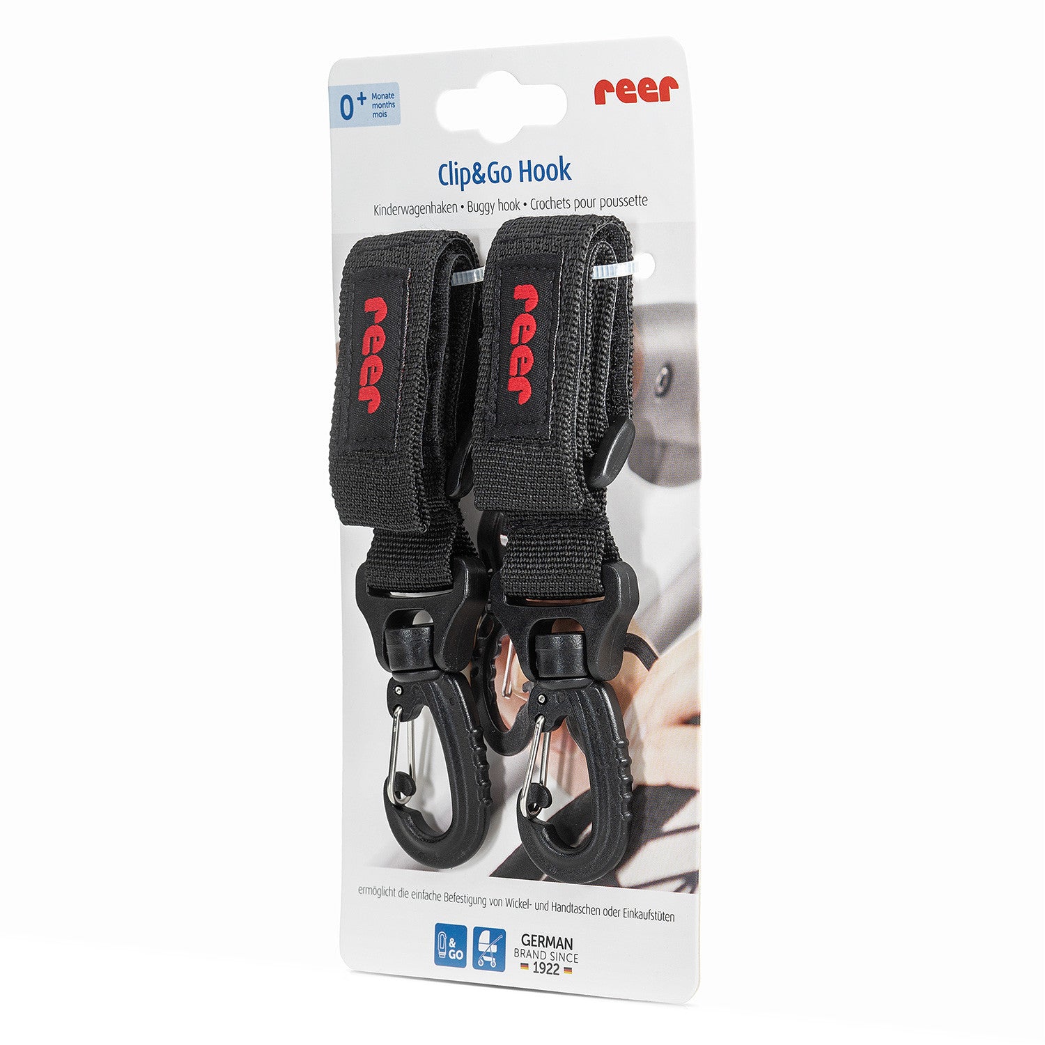 Универсални Куки За Закрепяне Reer Clipand Go - Аксесоари За Колички - Reer - BebeMama