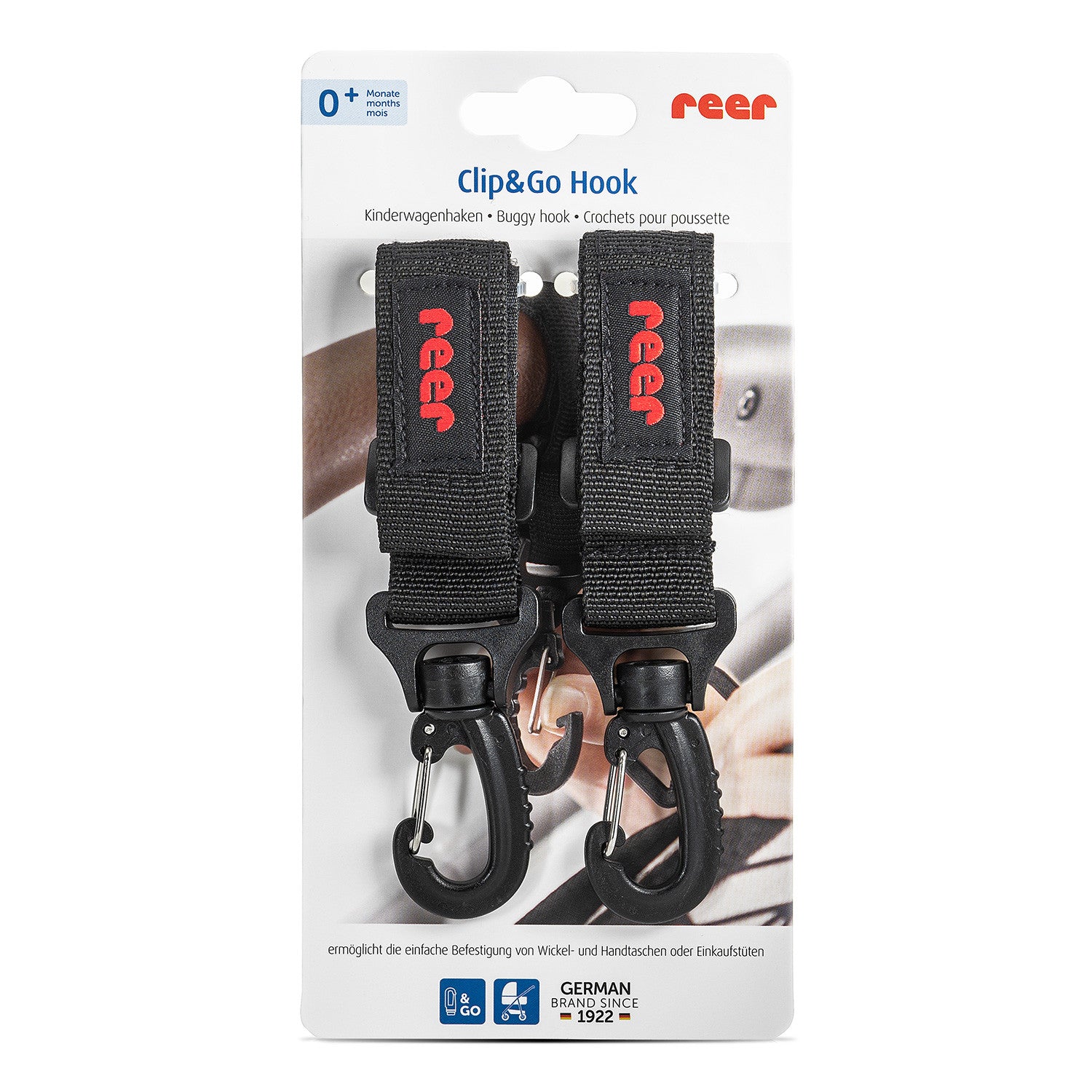 Универсални Куки За Закрепяне Reer Clipand Go --- BebeMama