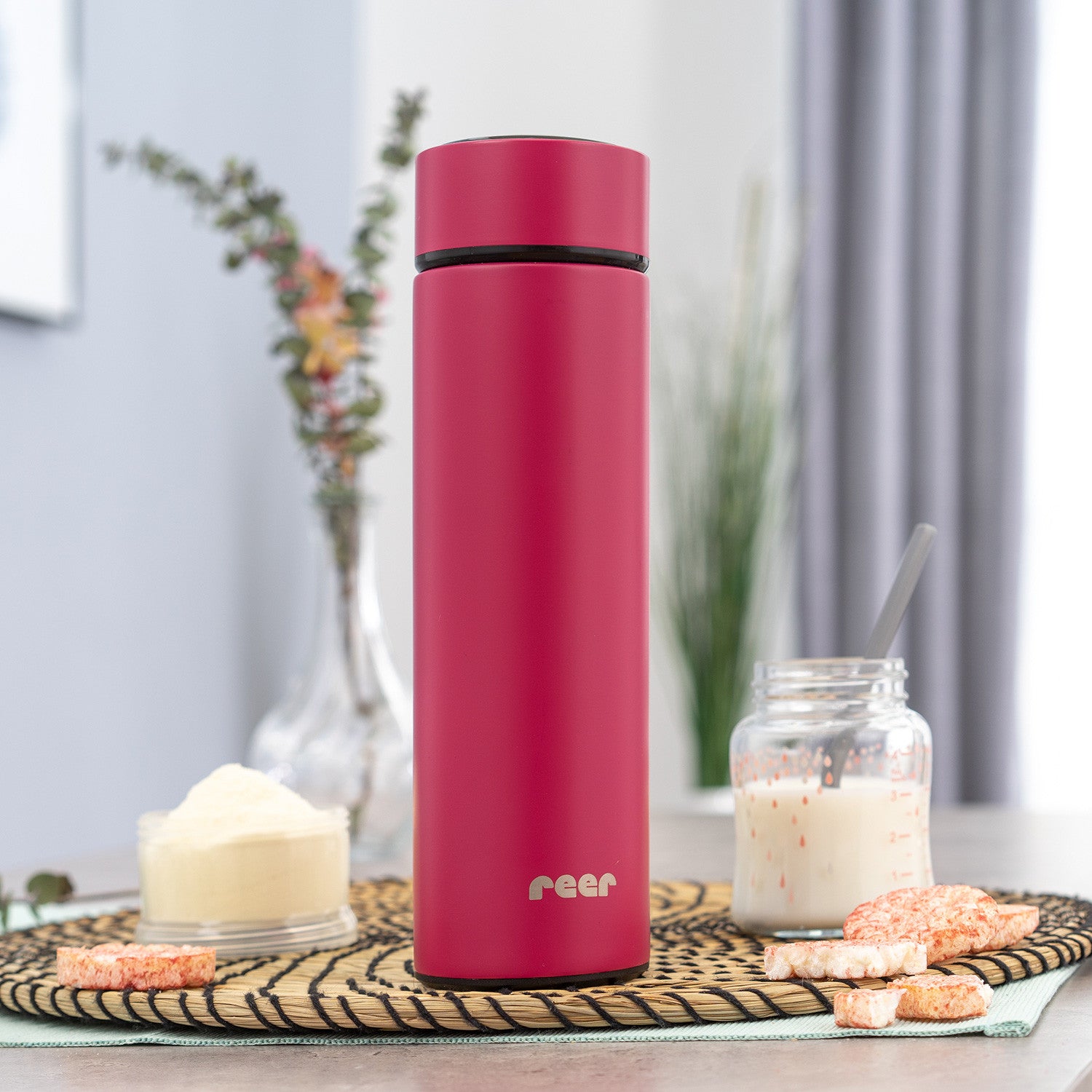 Термос С Широко Гърло Reer Colourdesign 90014 Червен --- BebeMama