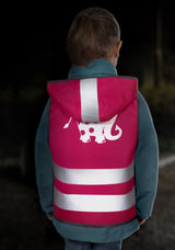 Светлоотразителна Жилетка Reer Mybuddyguard Розова --- BebeMama