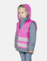 Светлоотразителна Жилетка Reer Mybuddyguard Розова --- BebeMama