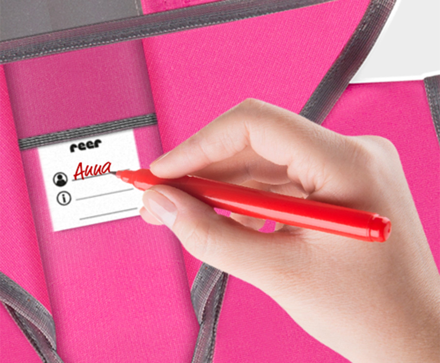 Светлоотразителна Жилетка Reer Mybuddyguard Розова --- BebeMama