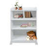 Детска Дървена Секция За Съхранение На Книжки И Играчки На 4 Нива За Детска Стая- White - Аксесоари За Стая - Ginger Home - BebeMama