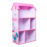 Детска Дървена Етажерка За Съхранение На Играчки И Книжки - Къщичка Dreams - Аксесоари За Стая - Ginger Home - BebeMama