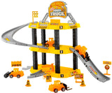 Строителна Площадка 3 Етажа С Машини 47Х42Х5 --- BebeMama