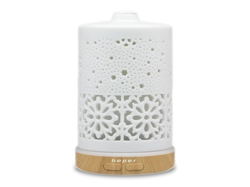 Дифузер за етерични масла и ароматерапия с USB Beper 70.404, Бял --- BebeMama