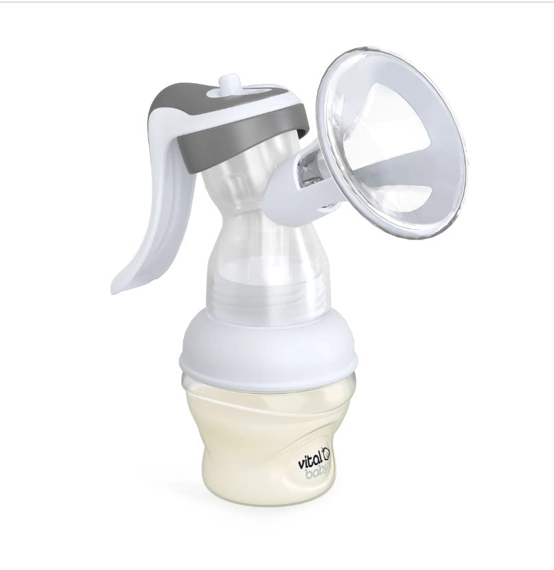 Ръчна Помпа За Кърма Flexzone +6 Броя Подплънки Vital Baby - Помпи За Кърма - Vital Baby - BebeMama