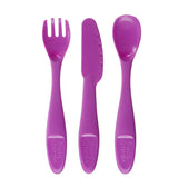 Универсални Пластмасови Прибори За Хранене 12+ Месеца Vital Baby --- BebeMama