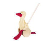 Играчка За Бутане Пате - Дървени Играчки - Goki - BebeMama