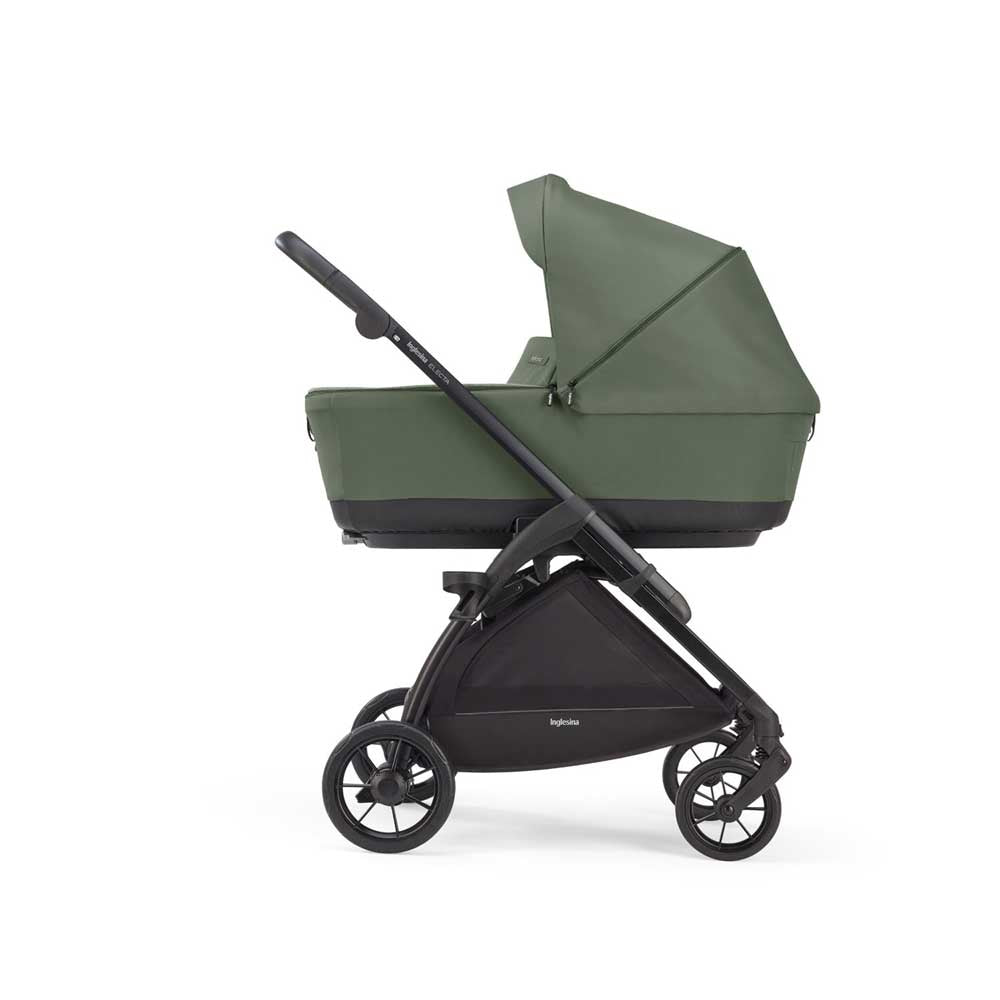 Бебешка Количка 4 В 1 Inglesina System Quattro Electa Darwin Infant Recline - Tribeca Green/Black --- BebeMama