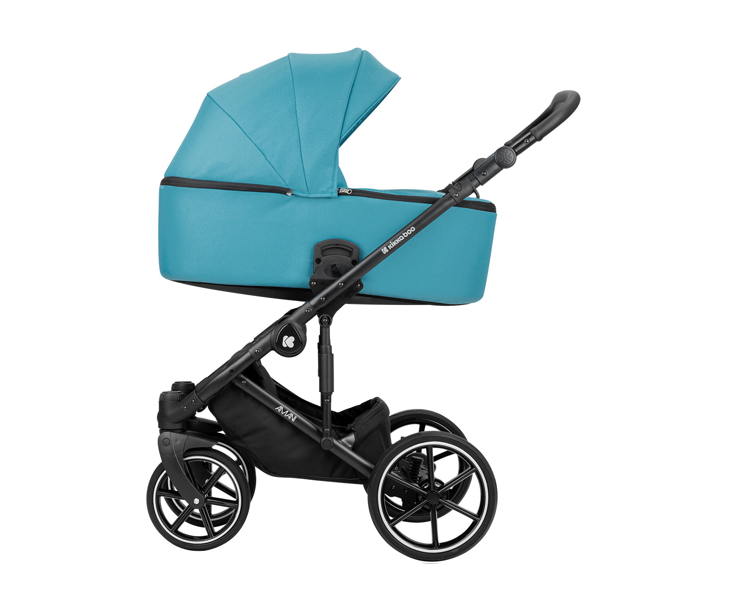 Комбинирана Количка 2В1 С Твърд Кош Amani Mint --- BebeMama