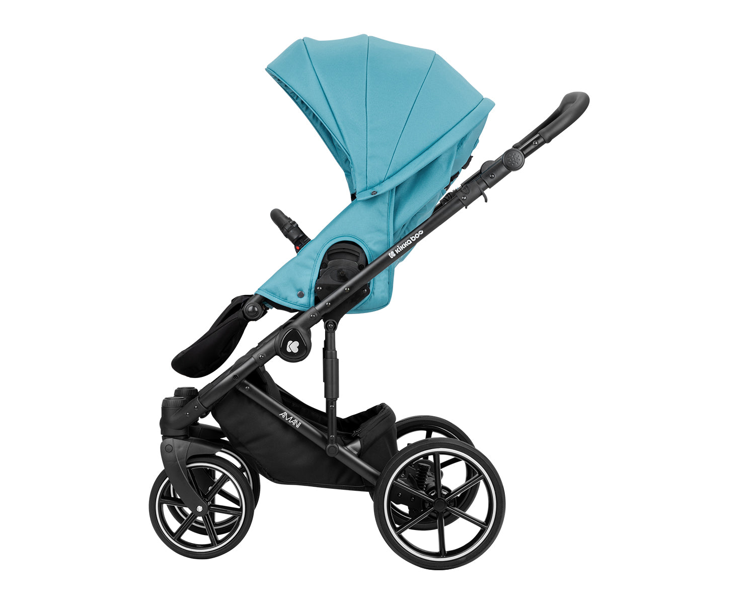 Комбинирана Количка 2В1 С Твърд Кош Amani Mint --- BebeMama