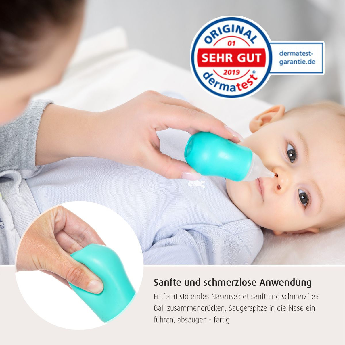 Аспиратор за нос Reer Soft&Clean 79112 --- BebeMama