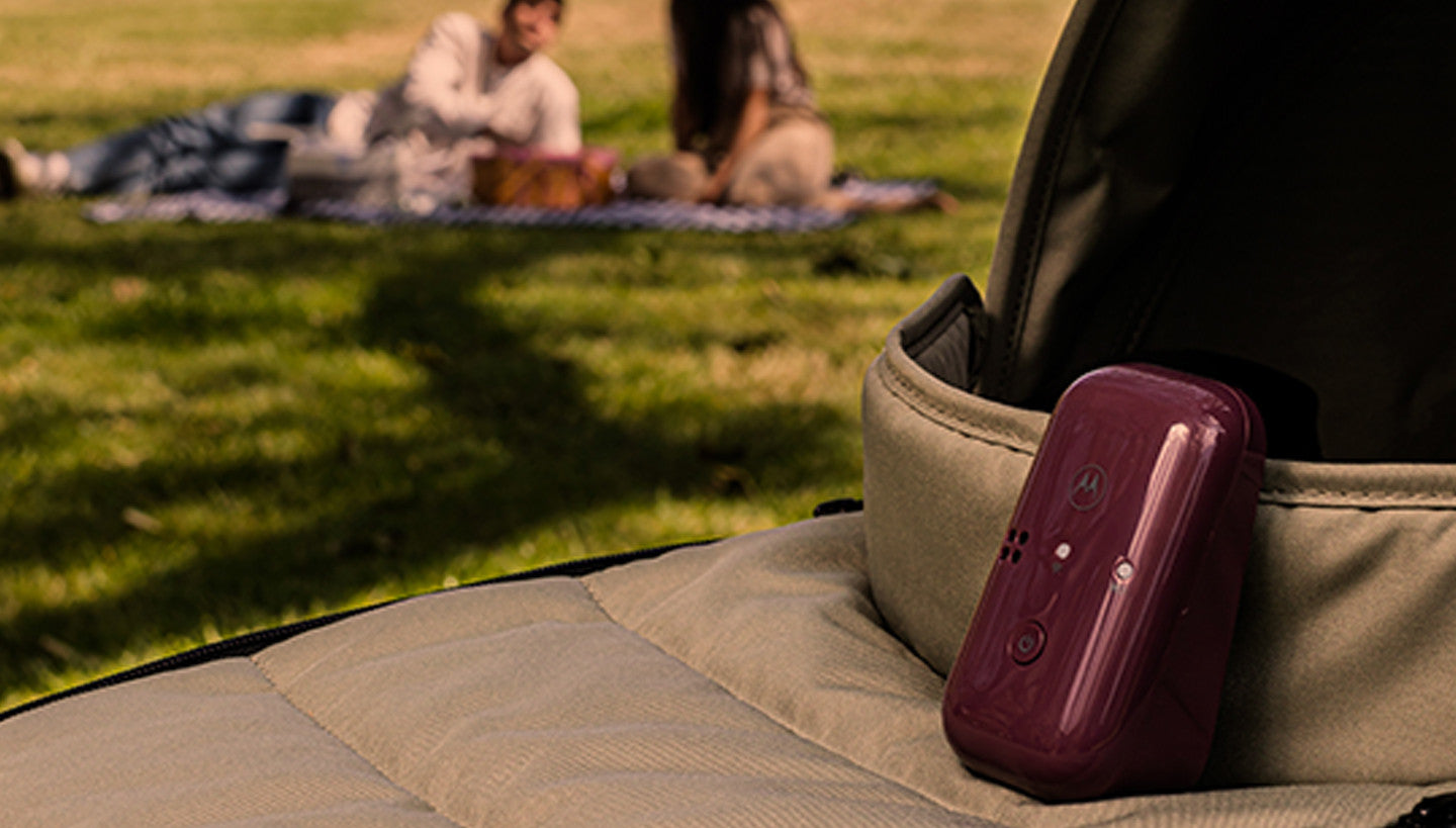 Аудио Бебефон Motorola Pip12 Преносим, Лилав --- BebeMama