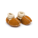 Бебешки Обувки От Овча Кожа Fillikid Размер 19/20 - Brown - Буйки - Fillikid - BebeMama