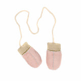 Бебешки Ръкавици От Овча Кожа Fillikid Размер 1 - Pink - Шалове И Ръкавички - Fillikid - BebeMama