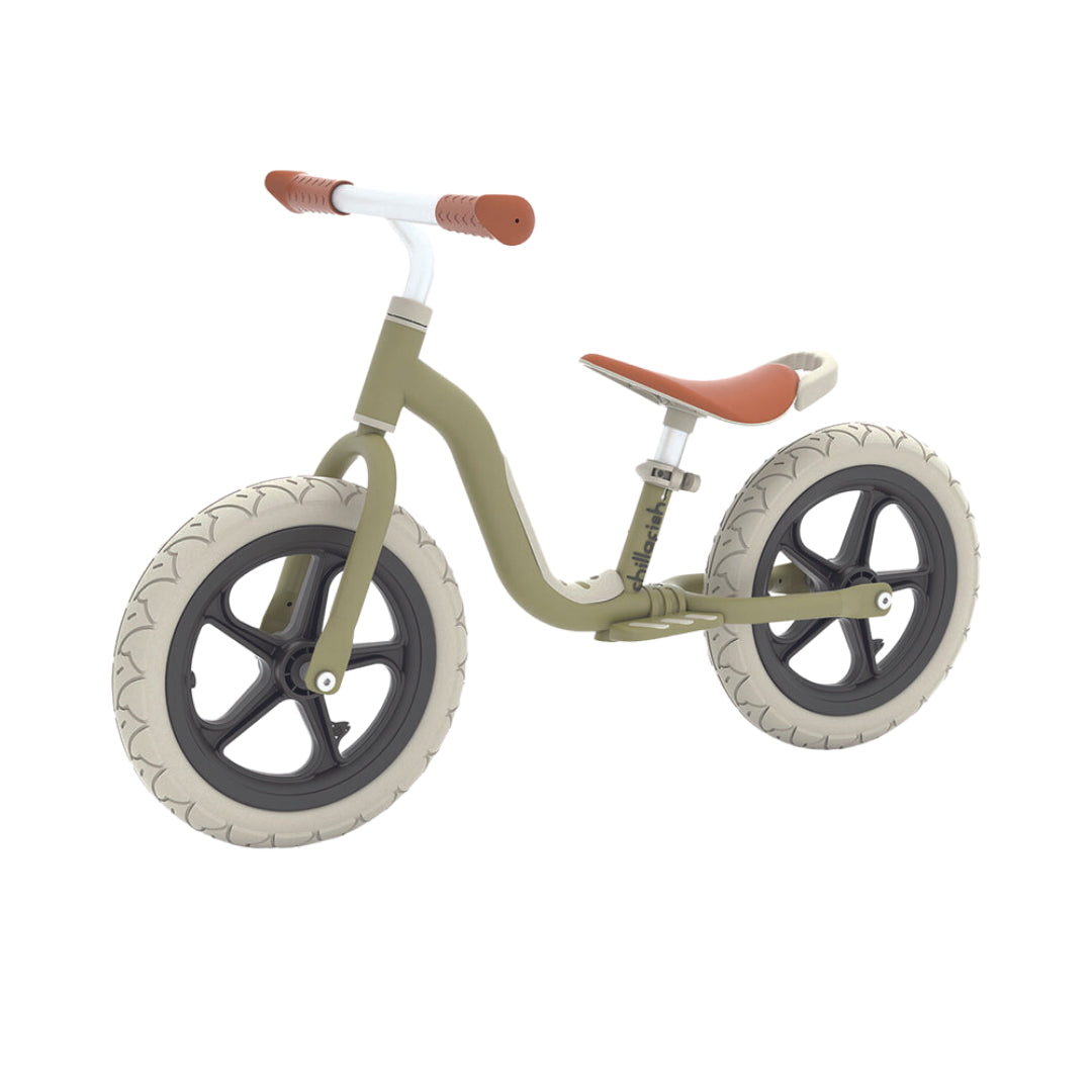 Баланс Колело Chillafish Charlie Lux, Olive - Колела За Балансиране - Chillafish - BebeMama