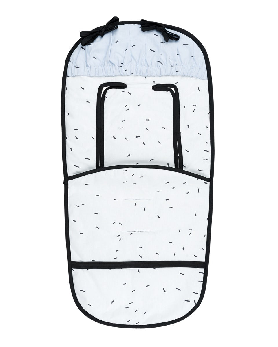 Подложка За Количка Bear With Me Син --- BebeMama