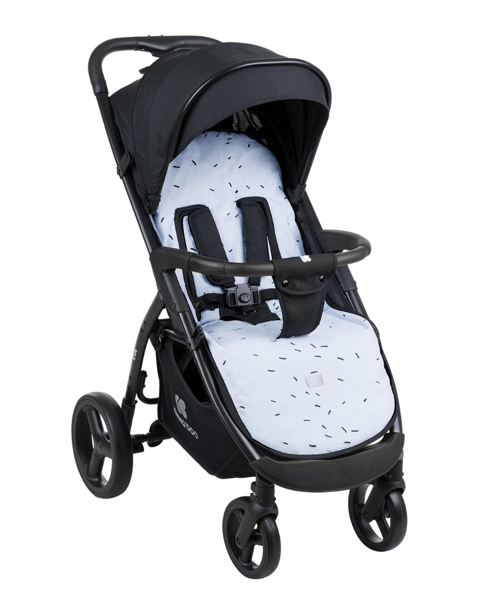 Подложка За Количка Bear With Me Син --- BebeMama