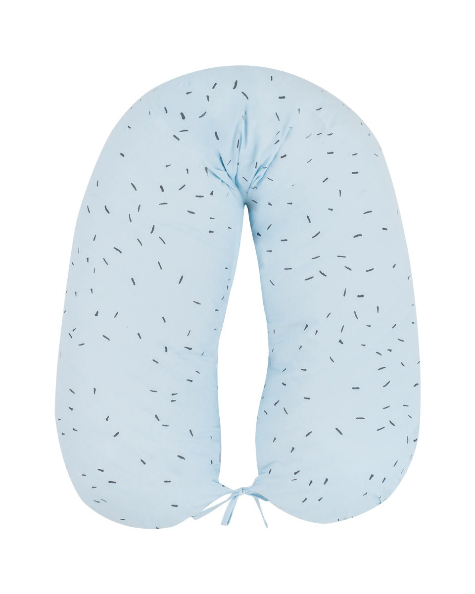 Възглавница за бременни Bear with me Blue - Възглавници За Кърмене - Kikkaboo - BebeMama