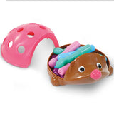 Бебешка Играчка За Фина Моторика - Таралежа Спайк - Розов --- BebeMama