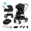 Бебешка Количка Kinderkraft Nea 2В1 Nea, Midnight Black - Комбинирани Колички - KinderKraft - BebeMama