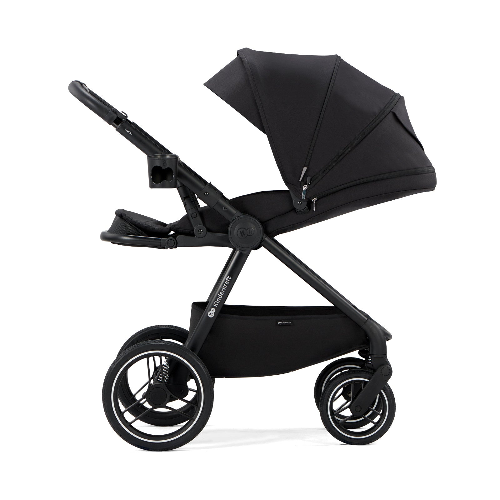Бебешка Количка Kinderkraft Nea 2В1 Nea, Midnight Black --- BebeMama