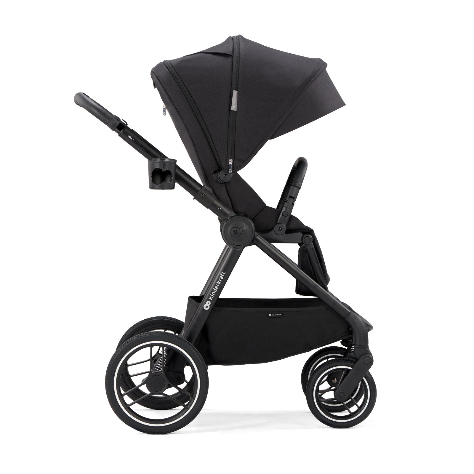 Бебешка Количка Kinderkraft Nea 2В1 Nea, Midnight Black --- BebeMama
