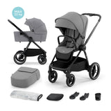 Бебешка Количка Kinderkraft Nea 2В1 Nea, Platinium Grey - Комбинирани Колички - KinderKraft - BebeMama