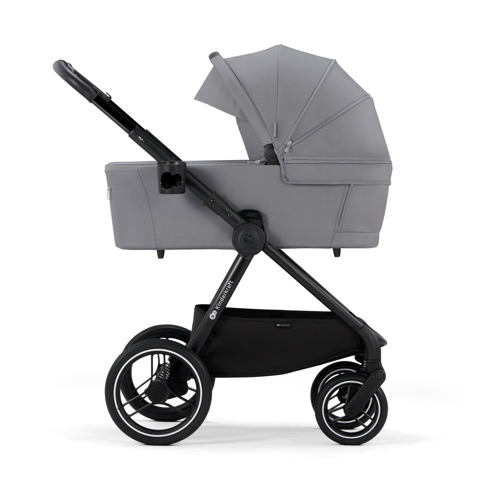 Бебешка Количка Kinderkraft Nea 2В1 Nea, Platinium Grey --- BebeMama