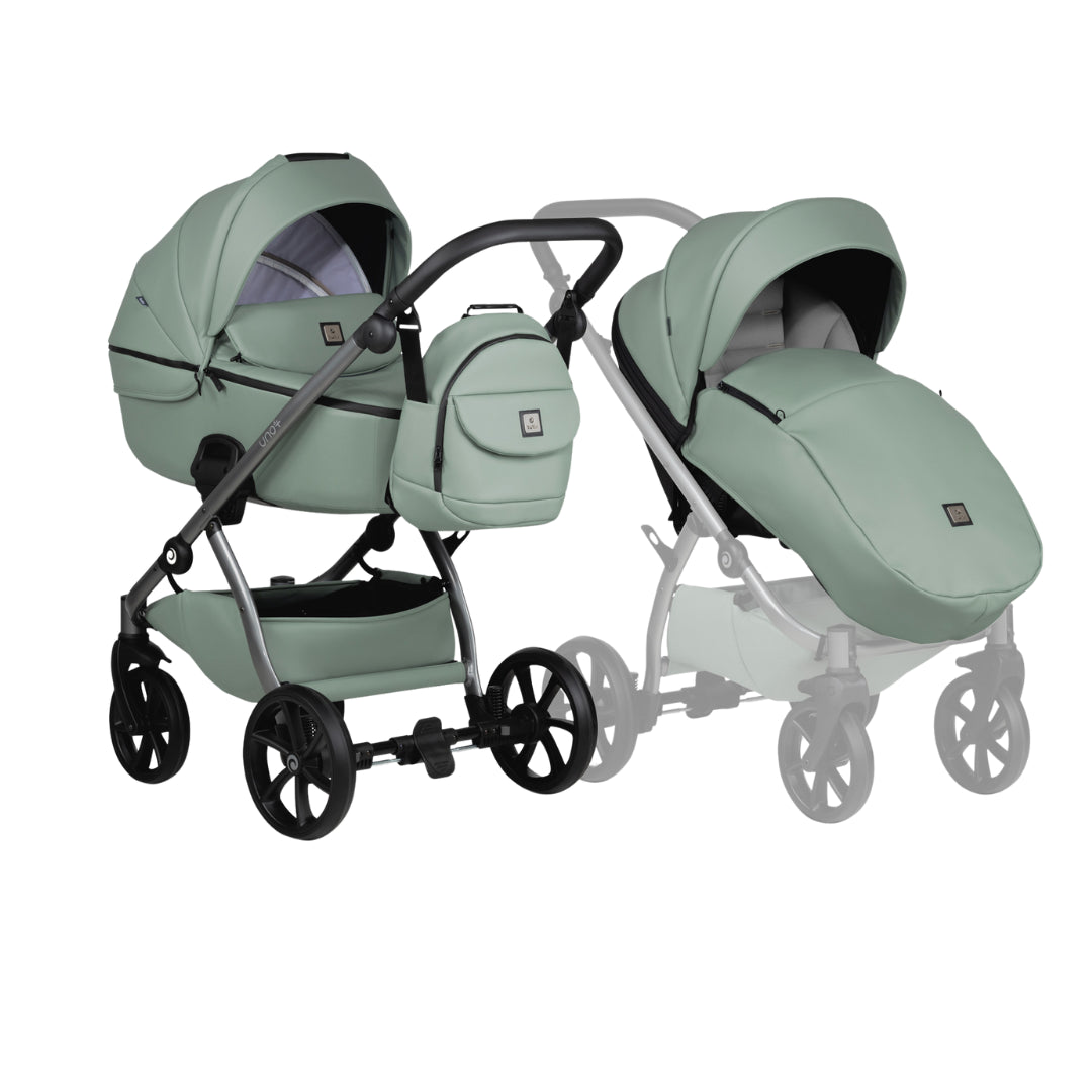 Бебешка Количка Tutis Uno5+, 2В1, 039 Sage --- BebeMama