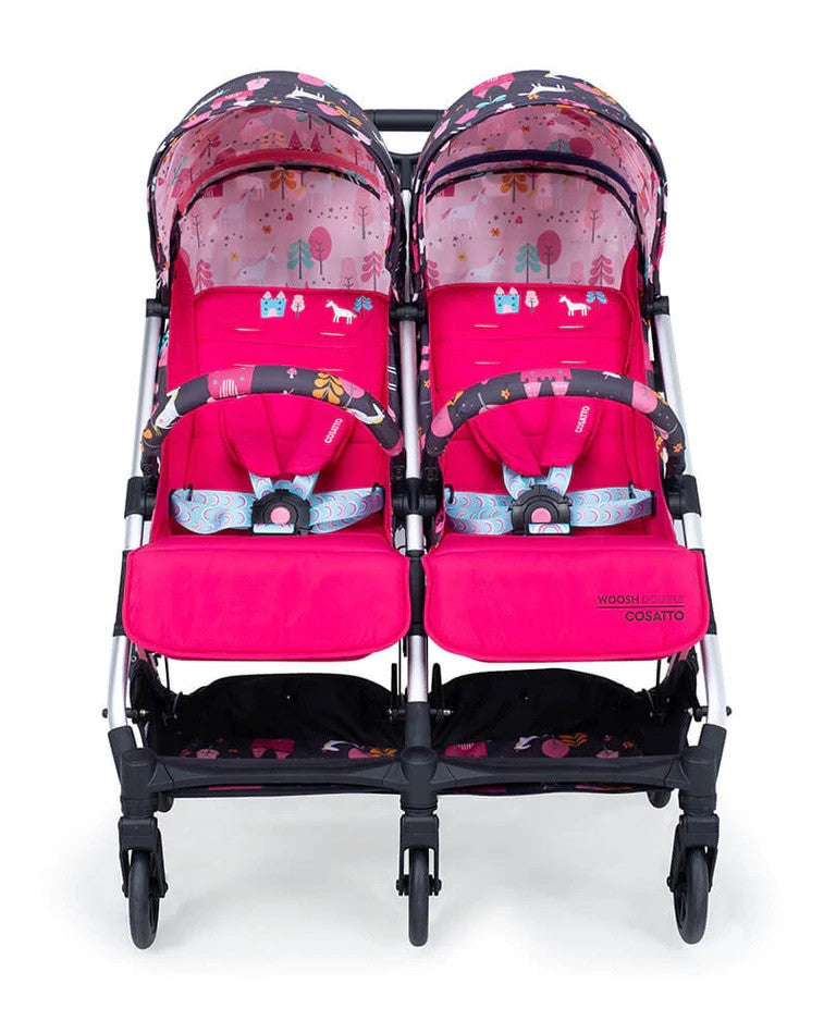 Бебешка количка за близнаци Cosatto Woosh Double UNICORN LAND --- BebeMama
